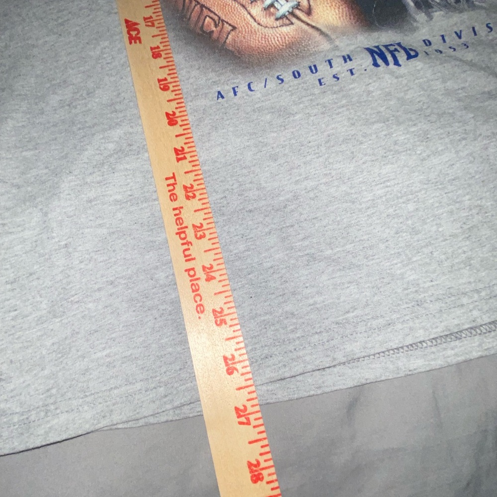Vtg NFL Indianapolis Colts T Shirt Mens Medium NFC Dynasty Graphic Made in USA - Picture 3 of 4